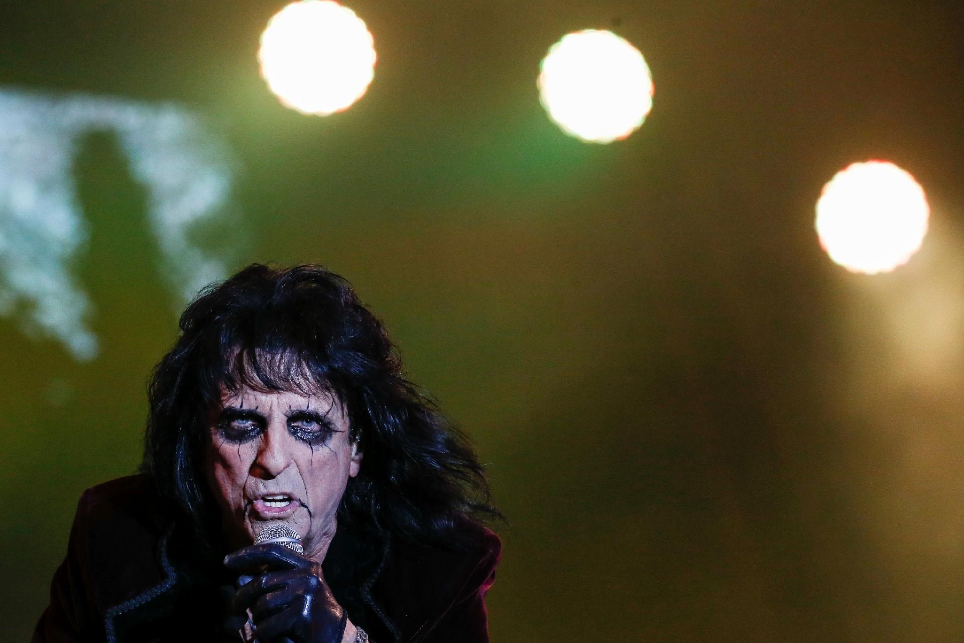 Alice Cooper é a terceira atração a se apresentar no Palco Sunset, no quarto dia do Rock in Rio 2017, realizado no Parque Olímpico, na Barra da Tijuca, zona oeste da cidade - Marco Antonio Teixeira/UOL