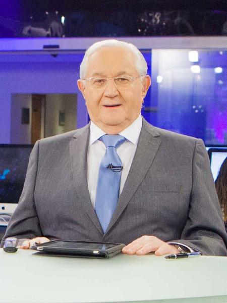 Boris Casoy deixa jornal da Rede TV! por causa do coronavírus  - Divulgação/RedeTV!