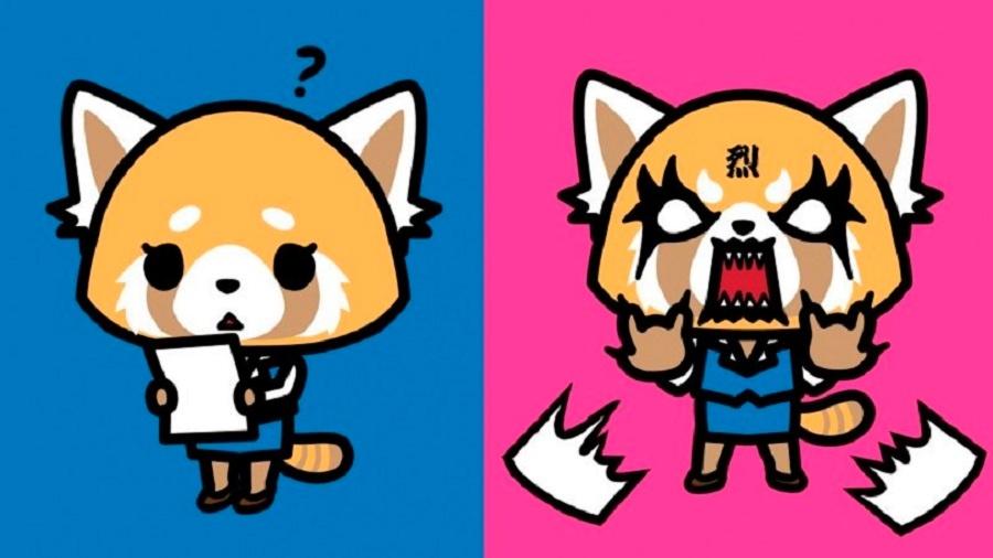 A panda vermelha Retsuko estrela "Aggretsuko" - Divulgação