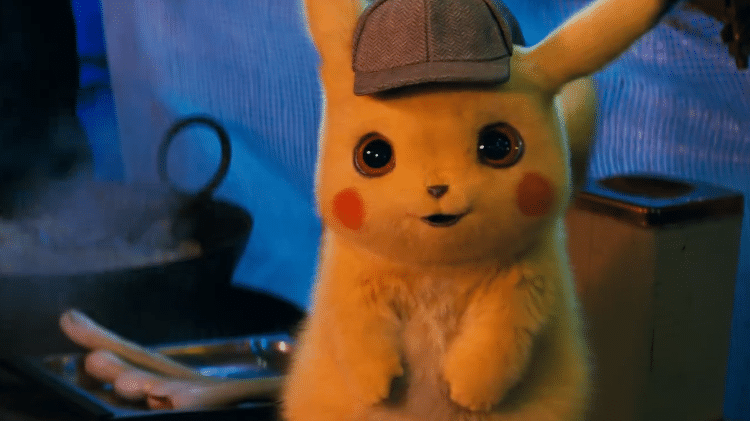 Cena de "Detetive Pikachu" - Reprodução/Youtube - Reprodução/Youtube