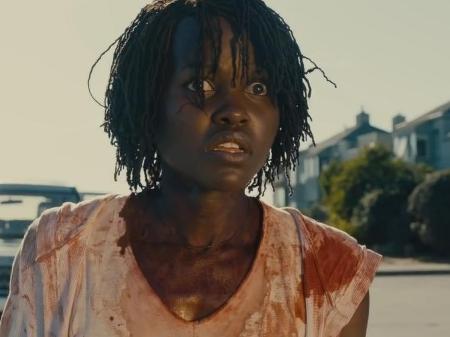Lupita Nyong"o em cena de "Nós" - Reprodução