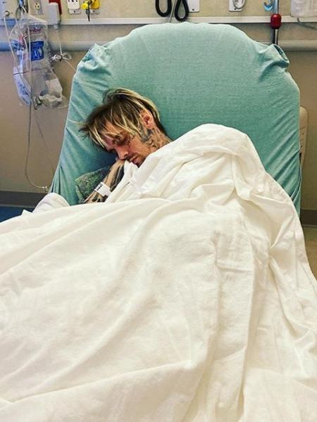 Aaron Carter é levado ao hospital depois de perder 20 quilos - Reprodução/Instagram
