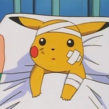 Pikachu doente - Reprodução