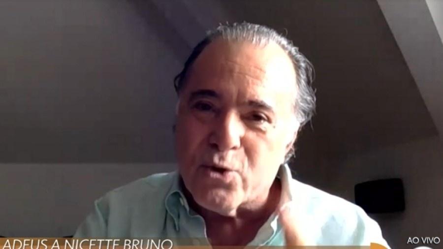 Tony Ramos disse que conversas com Nicette Bruno sempre falavam sobre espiritualidade - Reprodução/TV Globo