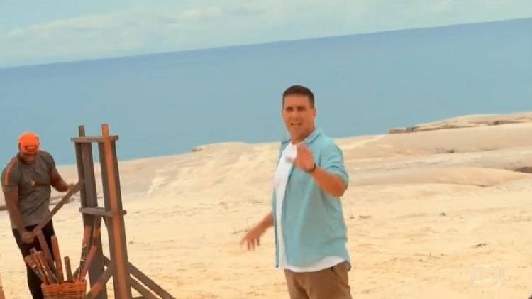 No Limite: André Marques dá bronca em participantes - Reprodução/TV Globo - Reprodução/TV Globo