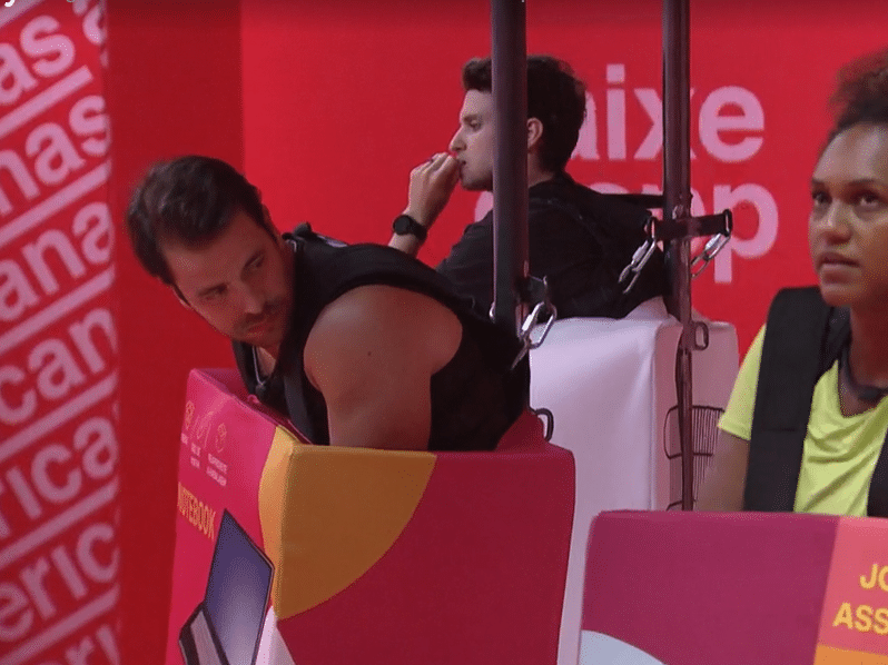 Após barulhos na prova, Gustavo brinca: 'Mudamos de reality, é Round 6'