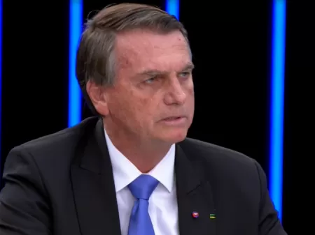 Jornal Nacional: Jair Bolsonaro (PL) é o primeiro candidato a presidência a conceder entrevista - Reprodução/TV Globo