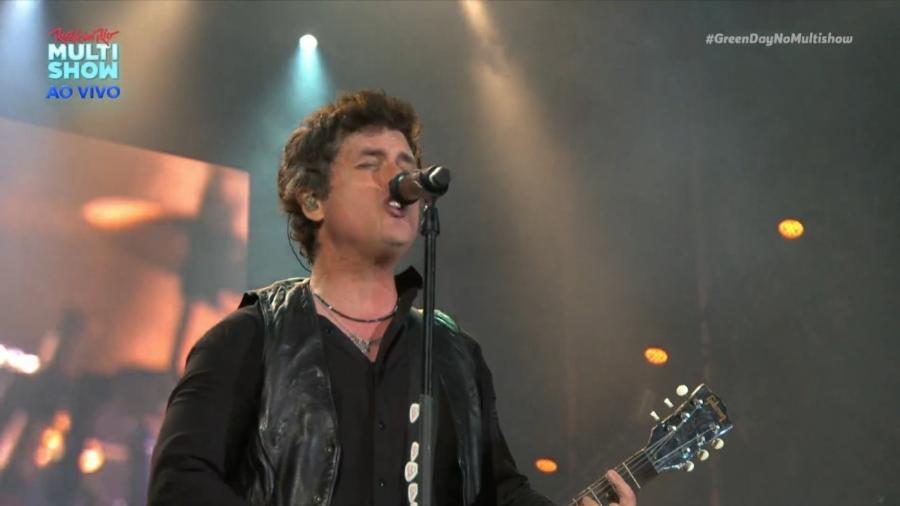 Green Day se apresenta no Rock in Rio 2022 e prova poder do emo - Reprodução / Multishow
