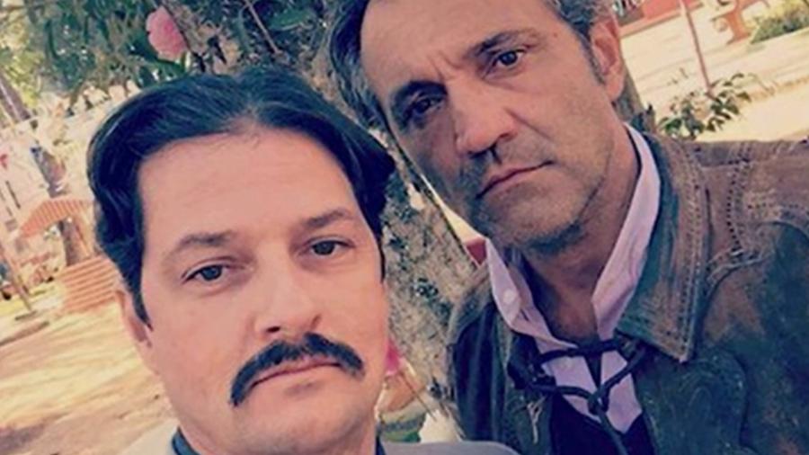 Marcelo Serrado e Domingos Montagner atuaram juntos em "Velho Chico"