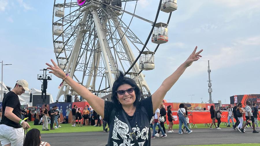 Cátia Cunha celebrou cura de doença no Rock in Rio