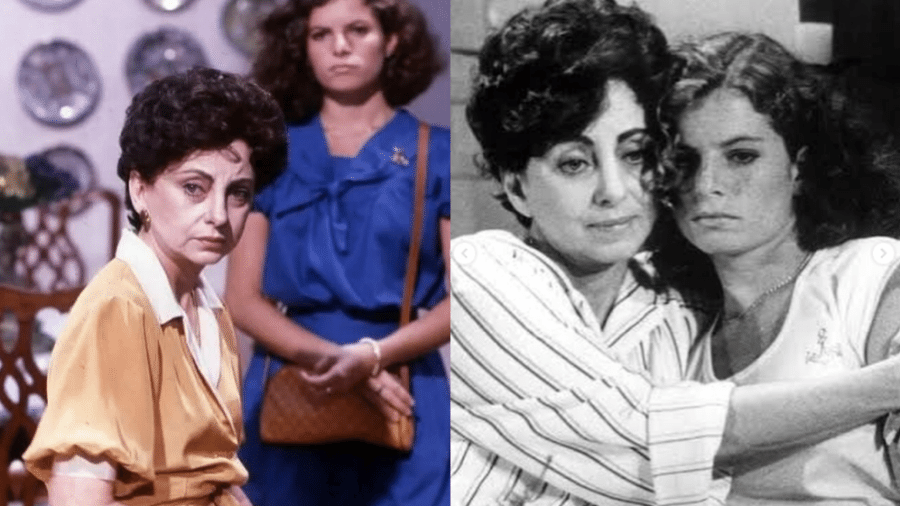 Debora Bloch pede benção para Beatriz Segall antes de estrear como Odete Roitman em Vale Tudo Debora Bloch pede benção para Beatriz Segall antes de estrear como Odete Roitman em Vale Tudo
