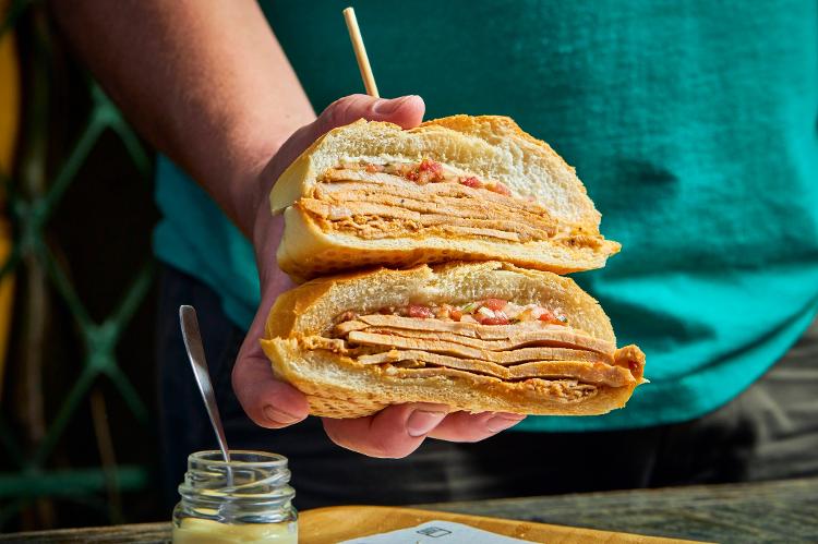 Sanduíche de pernil: receita do BEC Bar Sanduíche de pernil: receita do BEC Bar