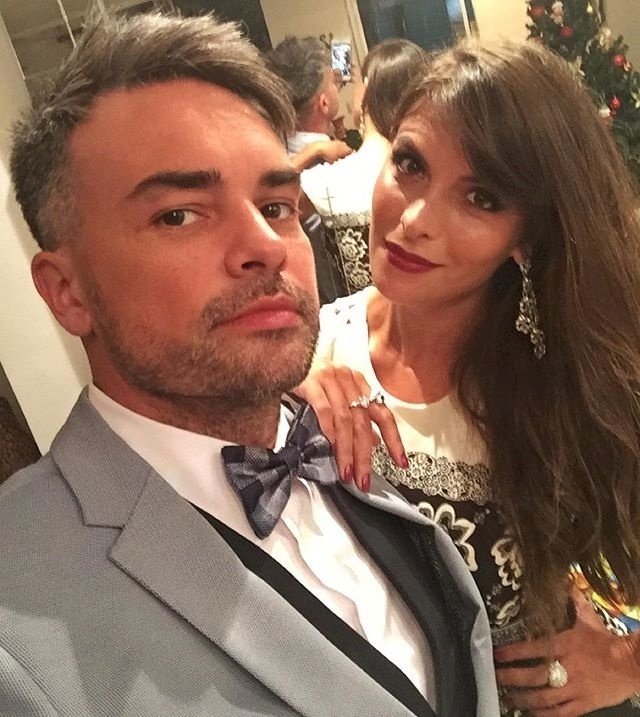 20.dez.2015 - O casal de atores Márcio Kieling e Jacqueline Fernandez - Reprodução/Instagram/jacquelinefernandez