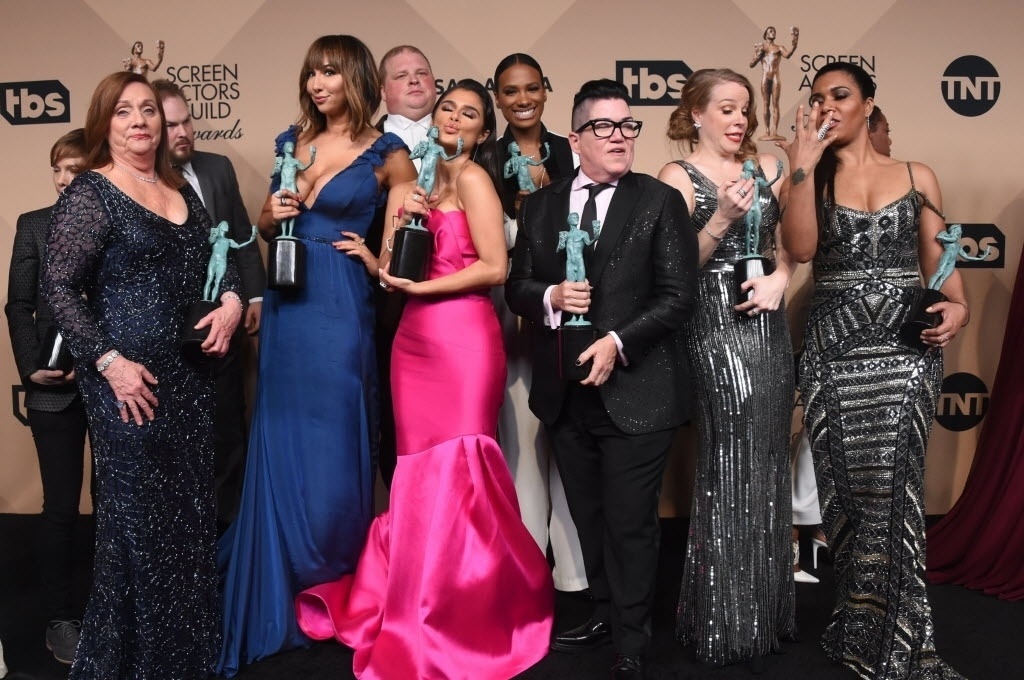 Elenco de "Orange is the New Black" é premiado no SAG Awards 2016 como melhor elenco em comédia - Frederic J. Brown/AFP