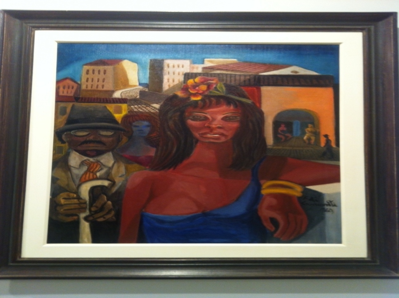 Tela de Di Cavalcanti na SP-Arte - Roseane Aguirra/UOL