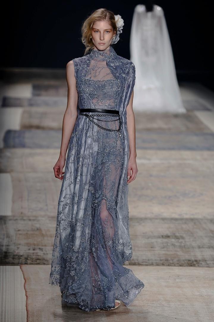 Samuel Cirnansck desfila coleção na SPFW N41 - Alexandre Schneider/UOL