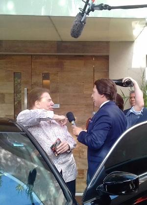 Ceará grava com Silvio Santos - Divulgação - Divulgação