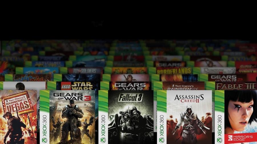 É possível jogar mais de 350 títulos do X360 no Xbox One - Reprodução