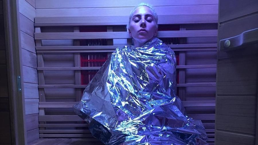 Lady Gaga faz sauna infravermelha para tratar artrite reumatoide - Reprodução/Instagram