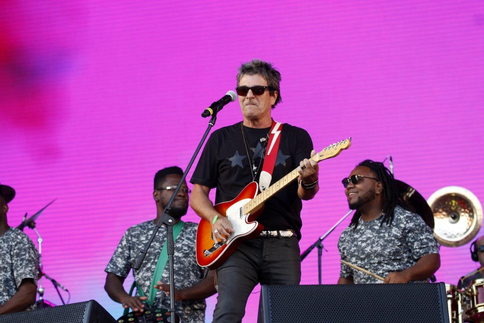 Evandro Mesquita no show da Blitz no Rock in Rio - Marcos Ferreira/Brazil News