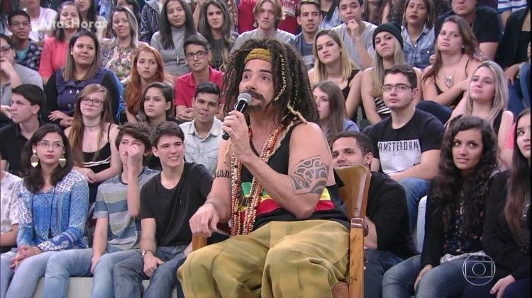 Marco Luque no "Altas Horas" - Reprodução - Reprodução