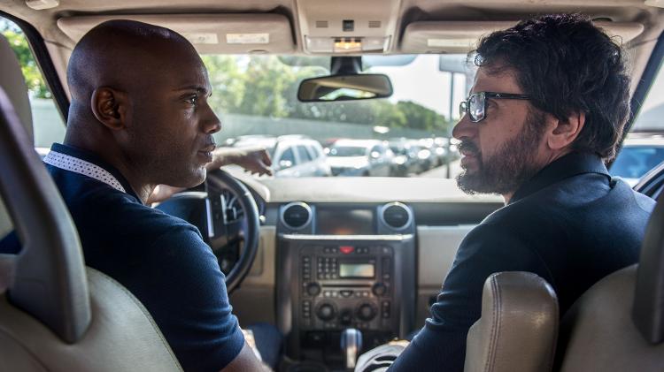 Cido (Rafael Zulu) e Samuel (Eriberto Leão)  - Raquel Cunha/Tv Globo - Raquel Cunha/Tv Globo