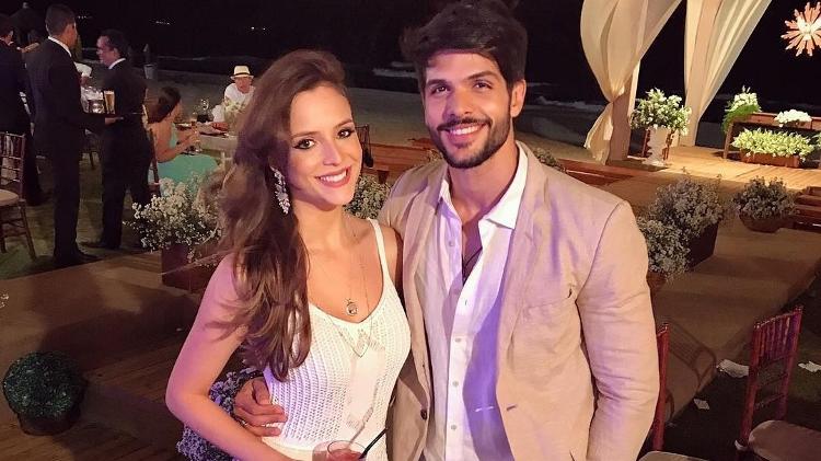 Lucas e a noiva Ana Lúcia Vilela - Reprodução/Instagram - Reprodução/Instagram