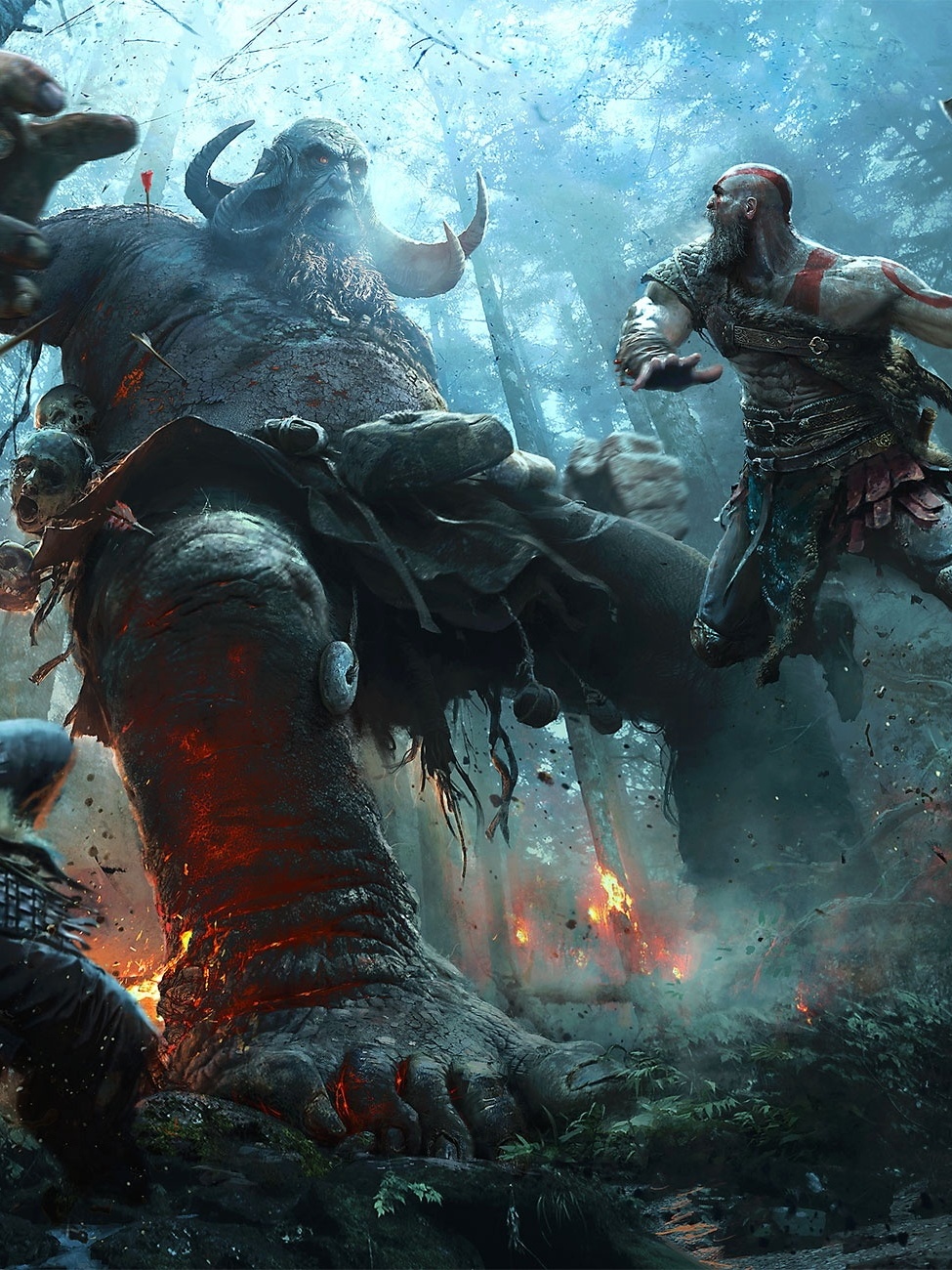 God of War: confira novas imagens com Kratos, Atreus e Angbroda