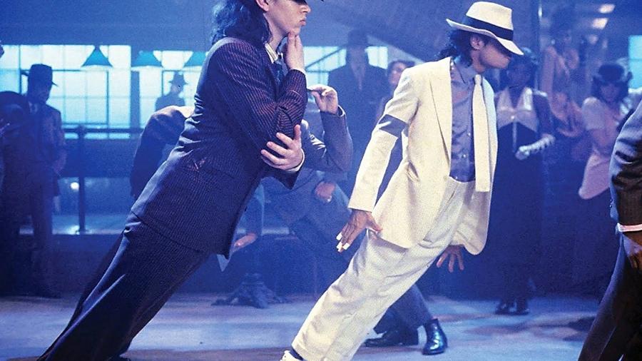 Michael Jackson em passo de dança de "Smooth Criminal" - Reprodução