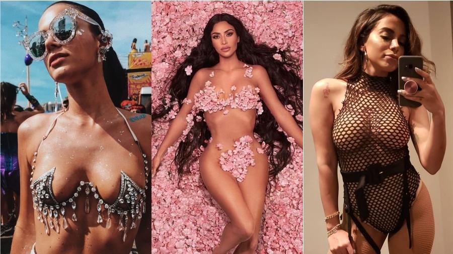 Bruna Marquezine, Kim Kardashian e Anitta "causaram" em 2018 - Reprodução/Instagram