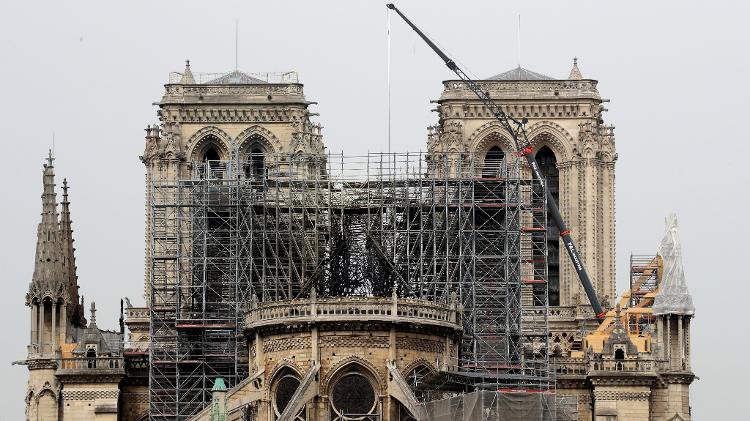 Notre-Dame já começou a se reconstruída - Gonzalo Fuentes/Reuters - Gonzalo Fuentes/Reuters