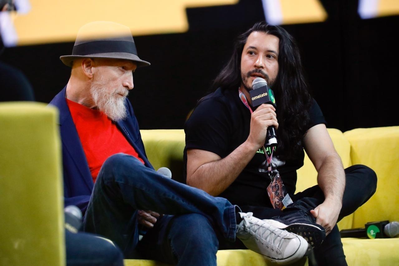 Frank Miller participou de painel com Rafael Grampá durante a CCXP 2019 - Mariana Pekin/UOL