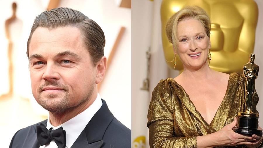 Leonardo DiCaprio e Meryl Streep irão estrelar em comédia da Netflix - Reprodução/Imdb