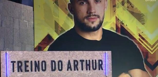 BBB 21: Festa treino do Arthur