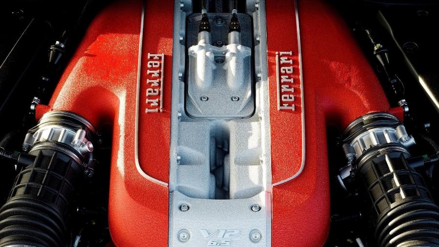 Motor da Ferrari 812 Superfast - Divulgação