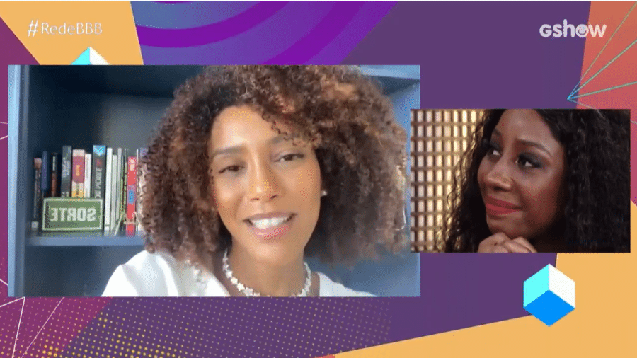 BBB 21: Camilla recebe mensagem de Taís Araújo - Reprodução/Globoplay