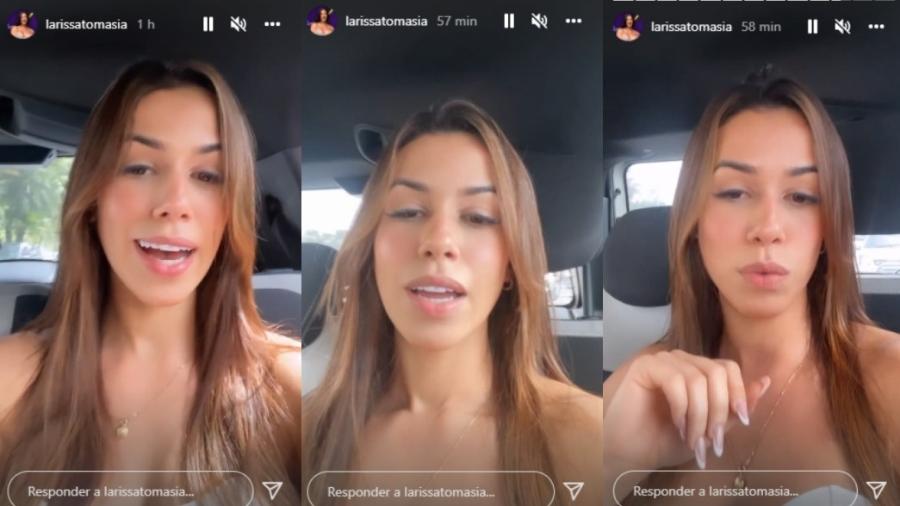 BBB 22: Larissa diz que só precisava de "oportunidade" para falar - Instagram/@larissatomasia