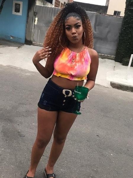 Marcelle Lopes, 19 anos, já é mãe de uma menina - Arquivo Pessoal