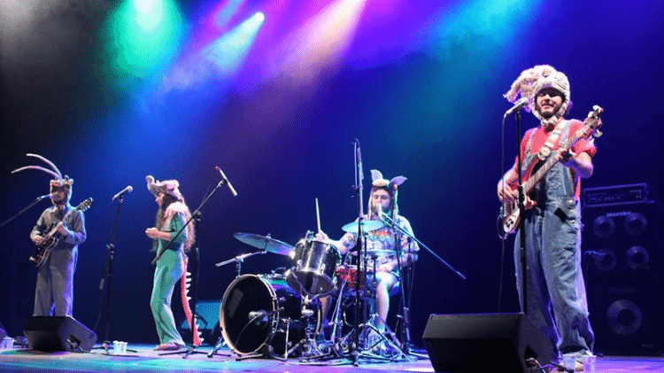 Imagem do show da banda Fera Neném - Divulgação - Divulgação