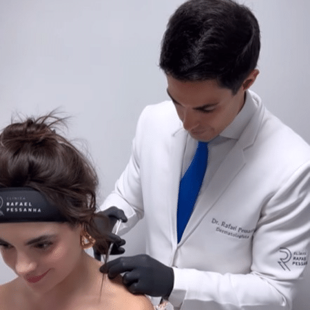 GKay fez aplicação de botox no trapézio para diminuir o volume da região