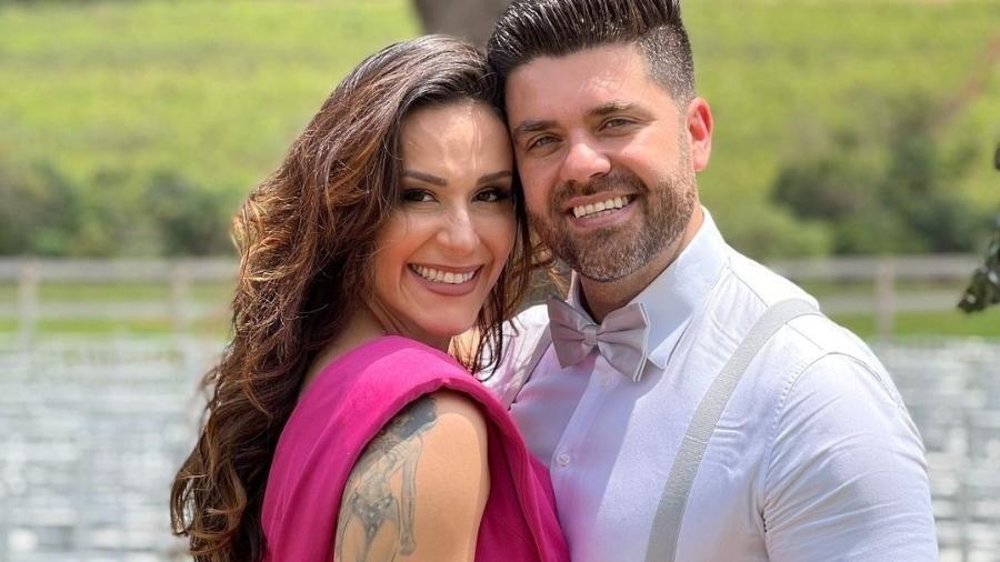 Nadja Haddad e o marido Danilo Joan estão juntos há oito anos - Reprodução/Instagram