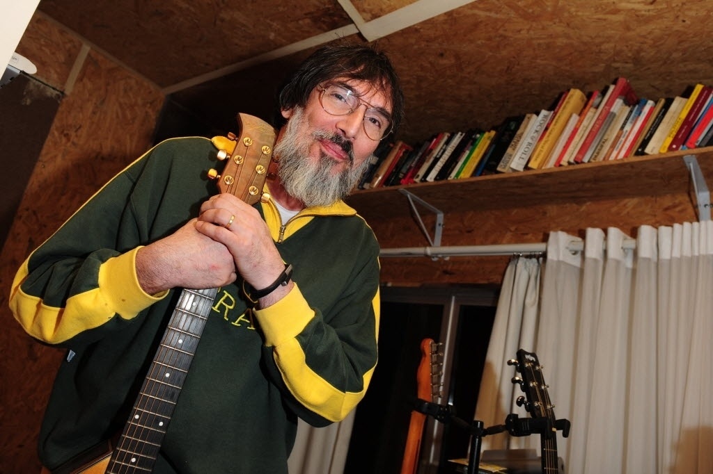 O cantor Lobão, que prepara o lançamento do álbum "Rigor e Misericórdia", via financiamento coletivo - Junior Lago/UOL