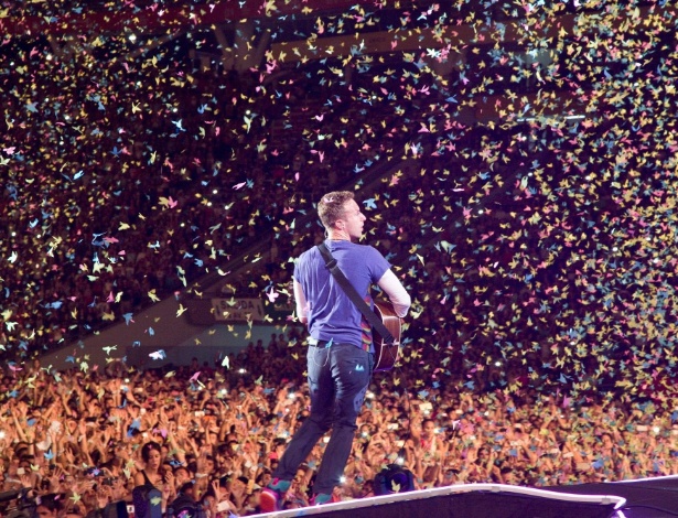 31.mar.2016 - Coldplay se apresenta no Estádio Único Ciudad de La Plata, na Argentina - Divulgação/Coldplay