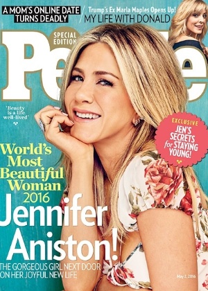 Aos 47 anos, Jennifer Aniston foi eleita pela "People" como a mulher mais bonita de 2016 - Divulgação