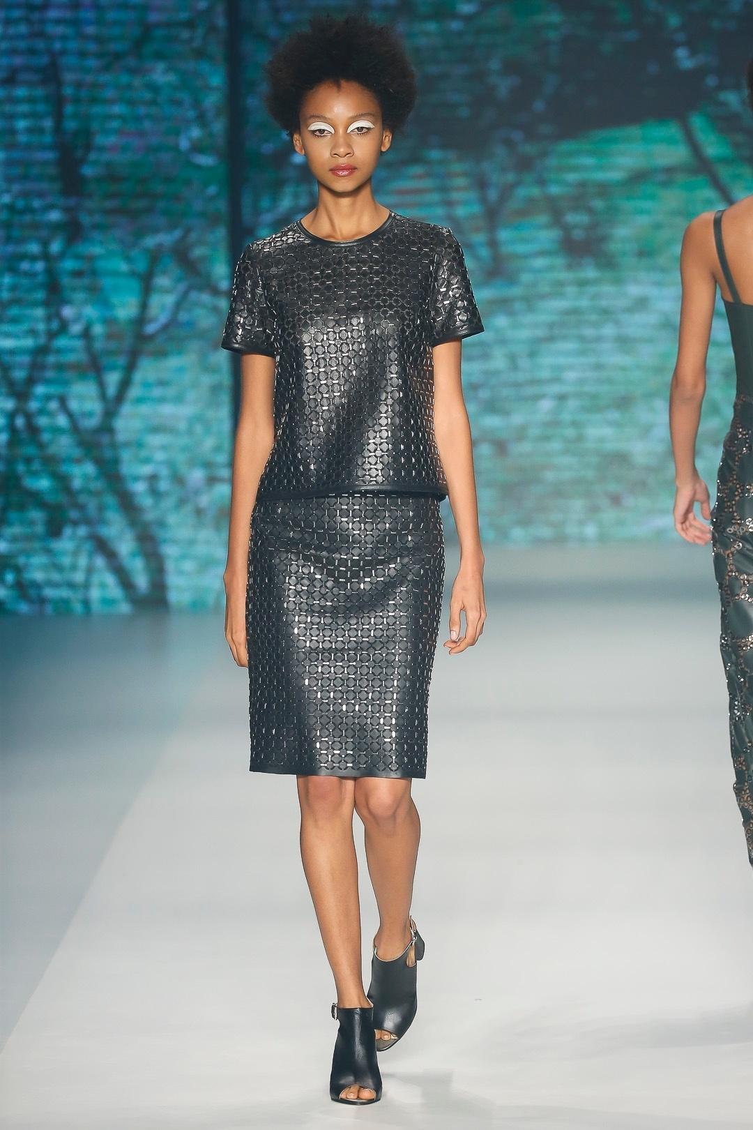 Patrícia Viera desfila coleção na SPFW N42 - Alexandre Schneider/UOL