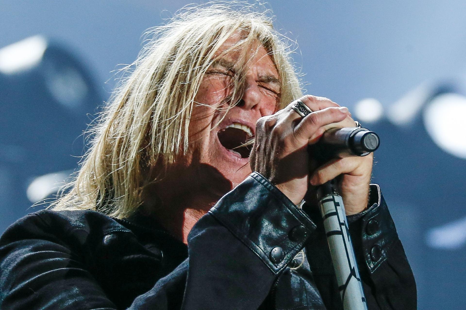 Joe Elliott, vocalista do Def Leppard, se apresenta no Palco Mundo do Rock in Rio 2017 - Marco Antonio Teixeira/UOL