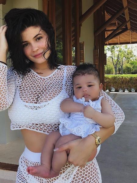 Kylie e a filha Stormi - Reprodução/Instagram