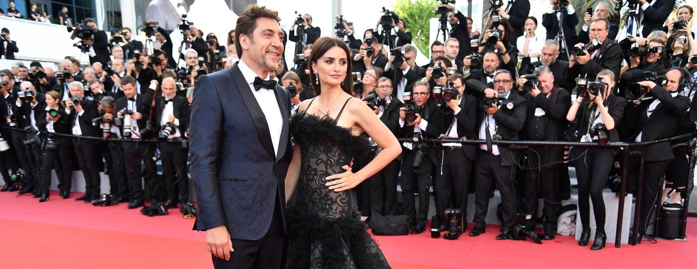 A atriz Penélope Cruz e o marido, o ator Javier Bardem participam da 71ª edição do festival de cinema de Cannes - AFP