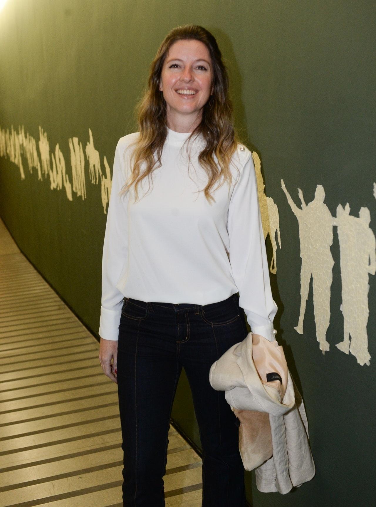 Patrícia Bündchen, irmã gêmea de Gisele Bündchen que participou de lançamento de livro em SP - Francisco Cepeda/AgNews