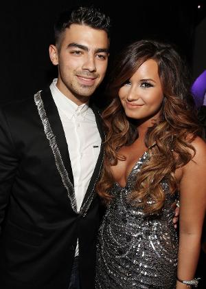 Joe Jonas e Demi Lovato em foto de 2011 - Christopher Polk/Getty Images - Christopher Polk/Getty Images